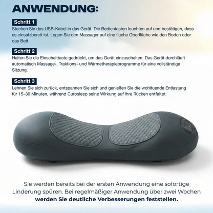 CuroSleep - Spinalkanalstenose - Schmerzen beenden – ohne Operation, von zu Hause aus