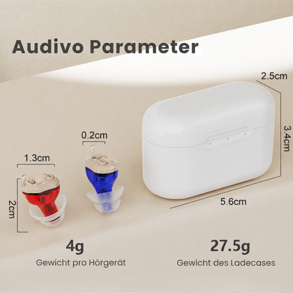 Audivo 3.0 - Hörgerät ohne Rezept | Klares Hören