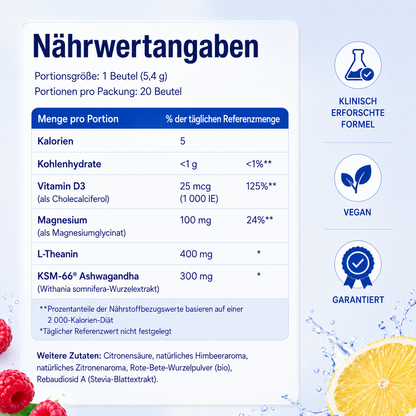 Cortisol Balance Getränkemix - Klinisch untersuchte Formel