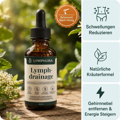 Lymphura Lymph Balance Tropfen – Pflanzlicher Kräuterkomplex (60 ml)
