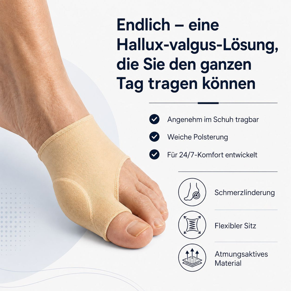 ZehenComfort™ – Korrektur Sleeve