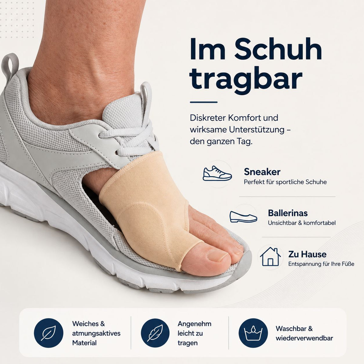 ZehenComfort™ – Korrektur Sleeve