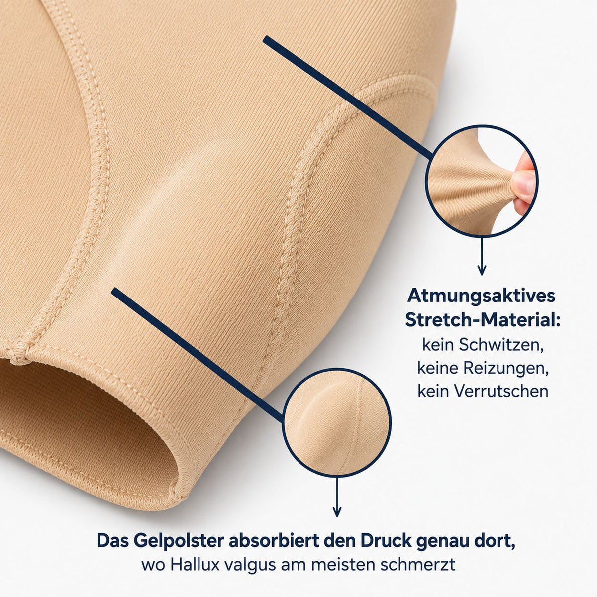 ZehenComfort™ – Korrektur Sleeve